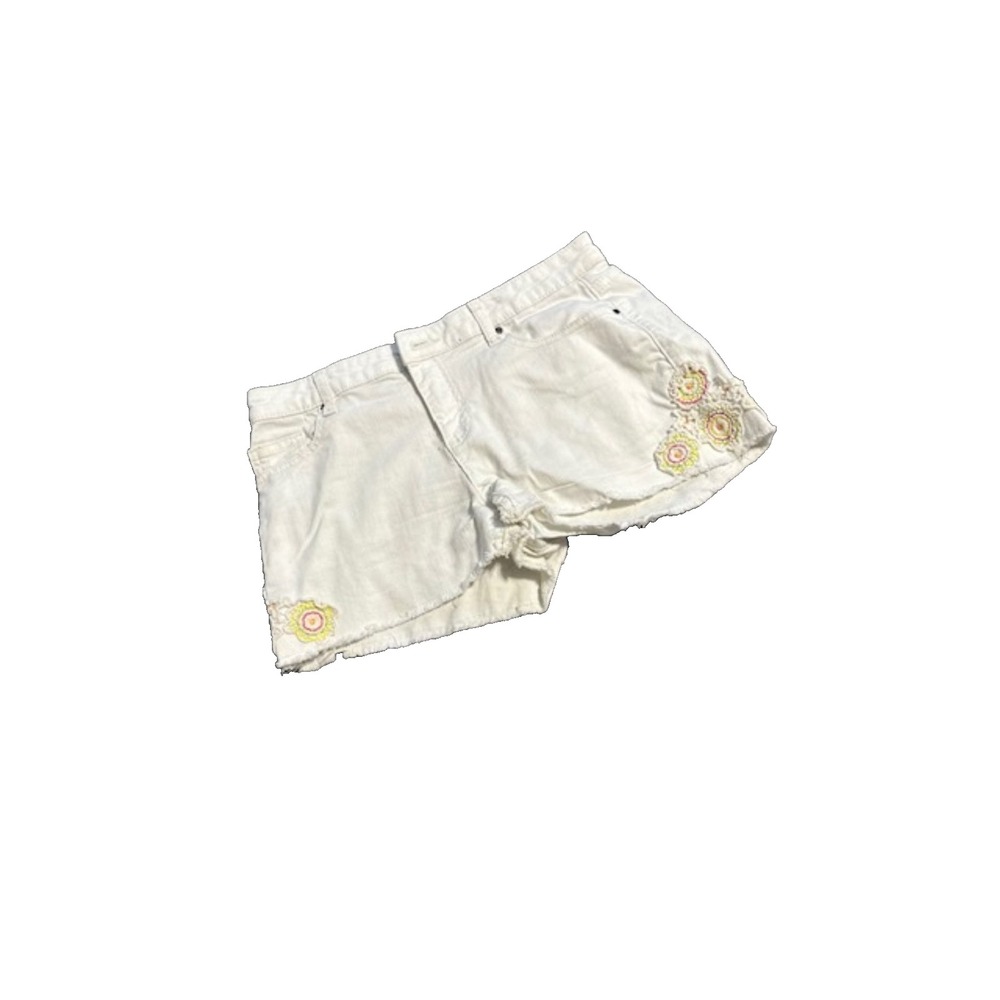 Lauren Conrad Embroidered Frayed Shorts -  Size 6